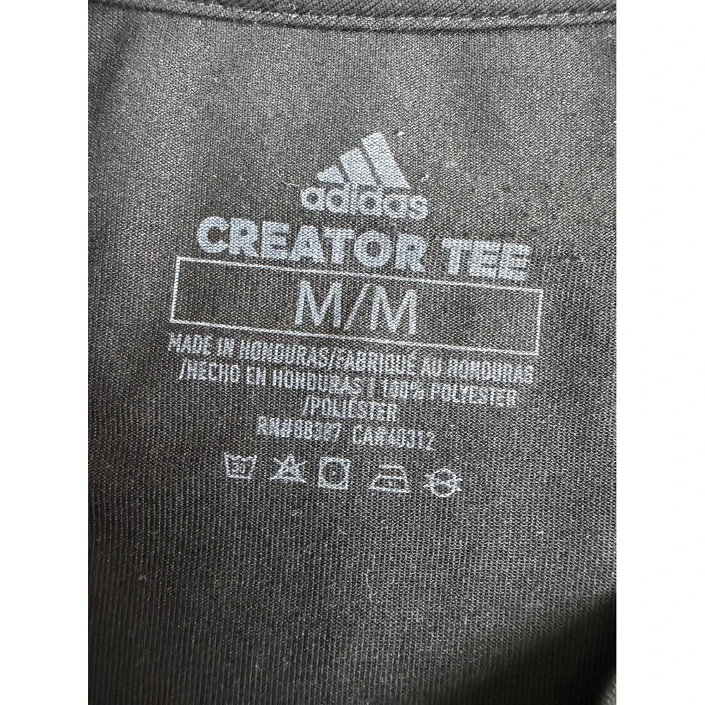 Adidas Louisville Cardinals Creator Tee Mens Medium Black Aeroready Shirt NCAA